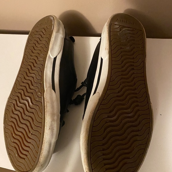 Black Leather Sperry Top-Siders - Size 8.5 - Picture 2 of 4